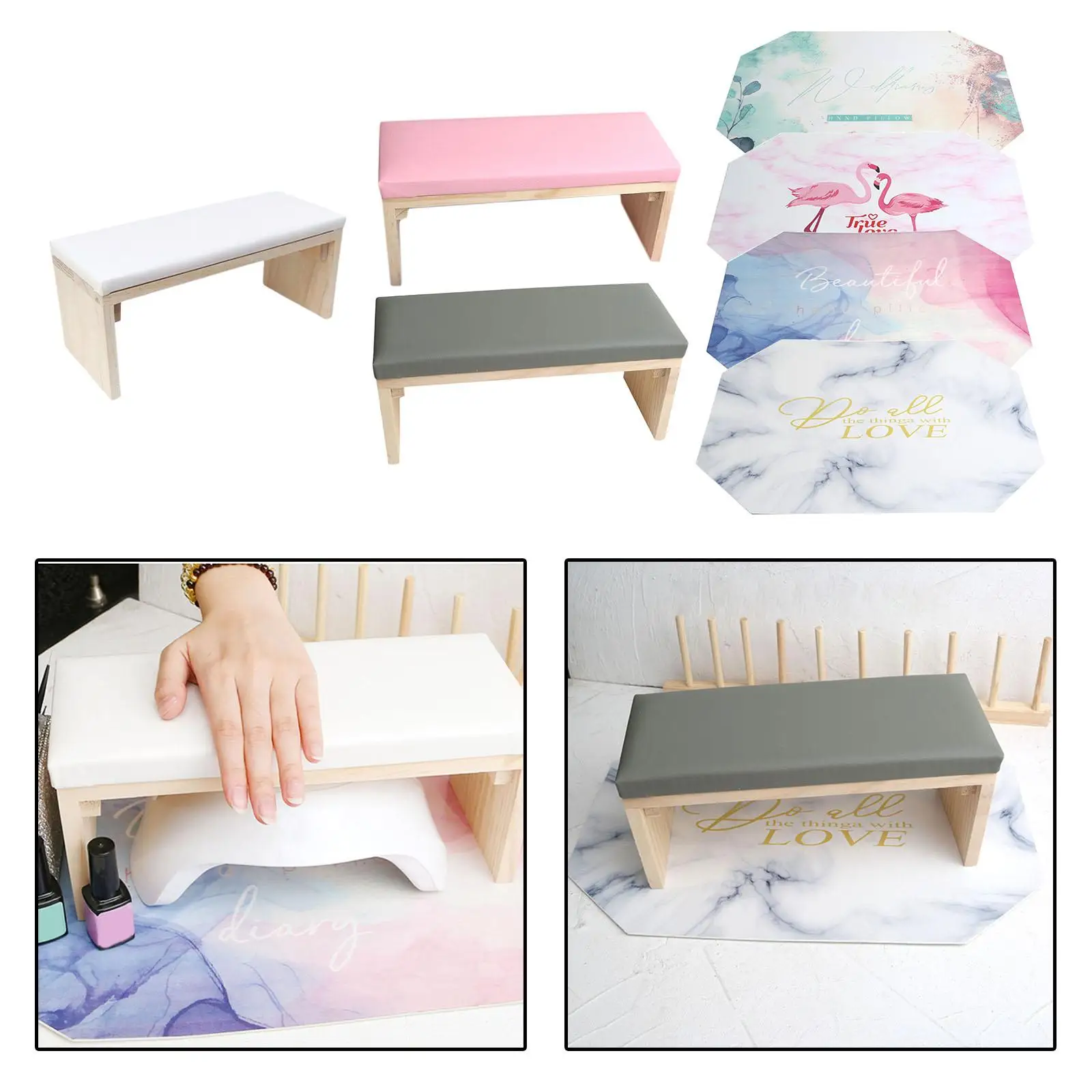 Manikür El İndirim Yastık / Tamotte Tamotte Yumuşak Yastık Istikrarlı Yastık Masası