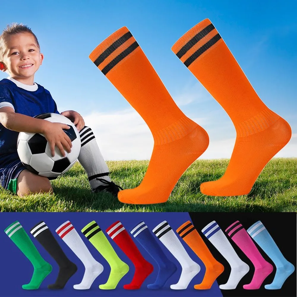 Çorap Çocuk İnce Ayakkabı Ve Çorap Bölüm diz üstü çorap Öğrenciler Dans Spor Yüksek Tüp futbolcu çorapları